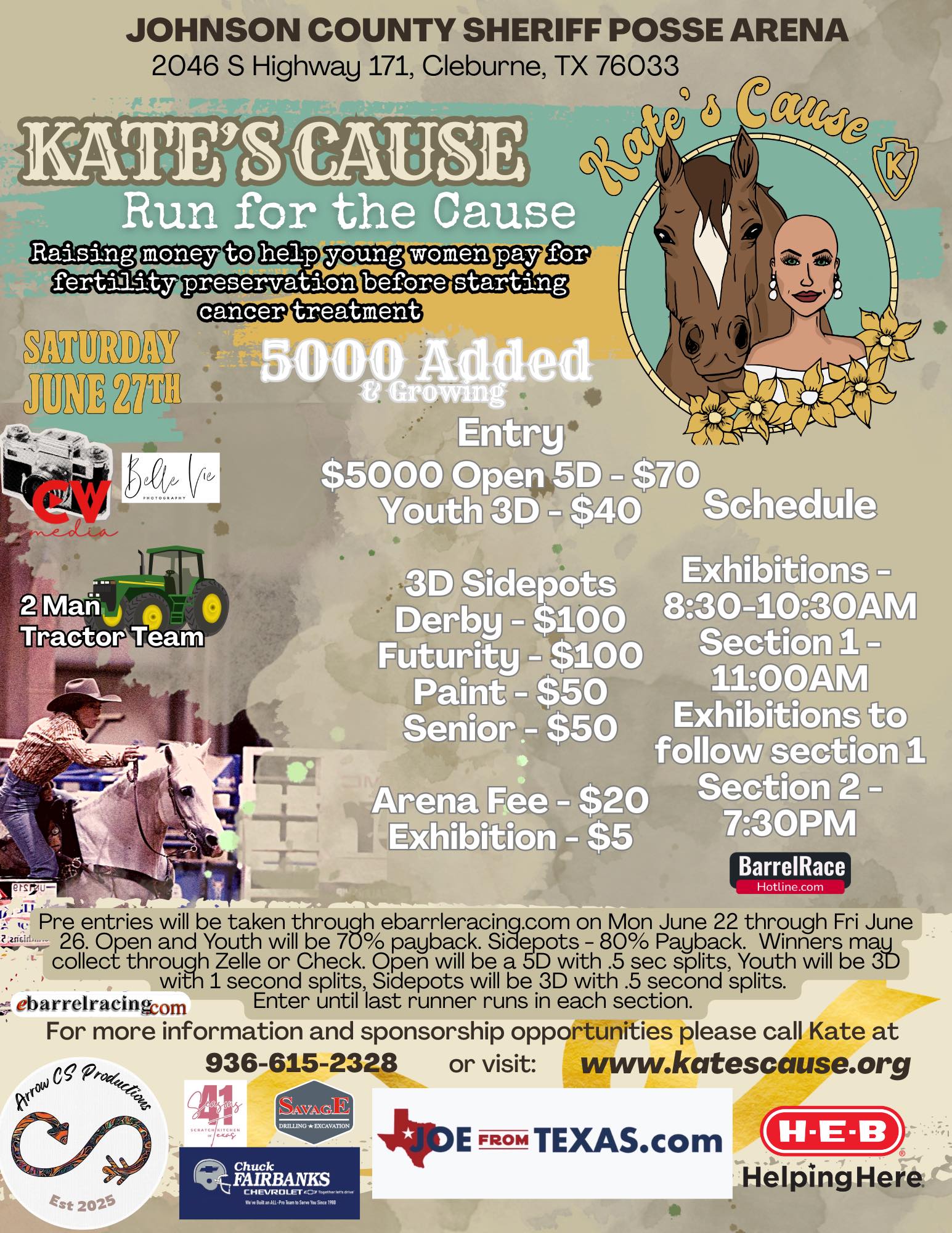 Kate’s Cause – Run for the Cause June 27th