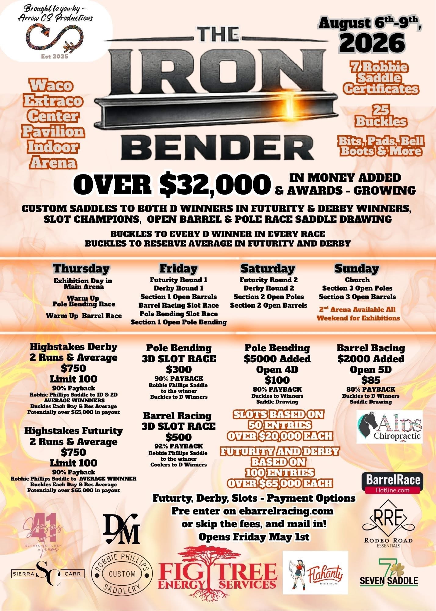 The IRON BENDER Over $32,000 $$$ & Prizes