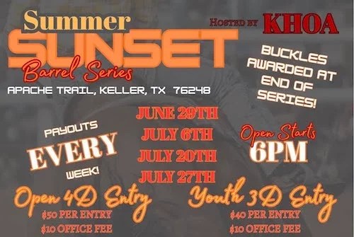 Summer Sunset Barrel Series