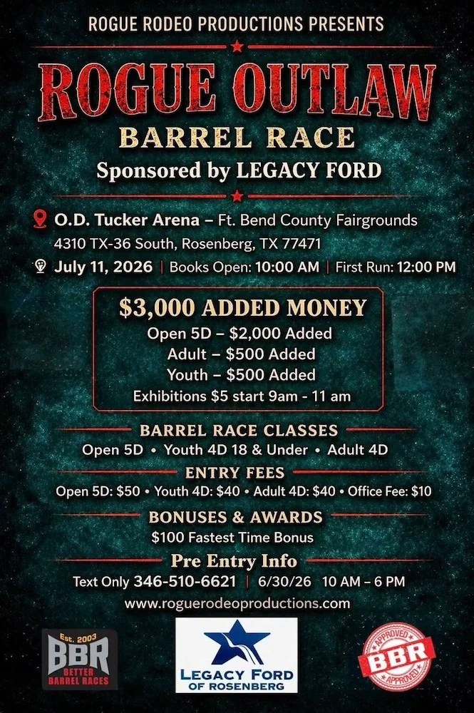 Rogue Outlaw Barrel Race