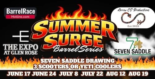 Summer Surge Barrel Series Updated Times