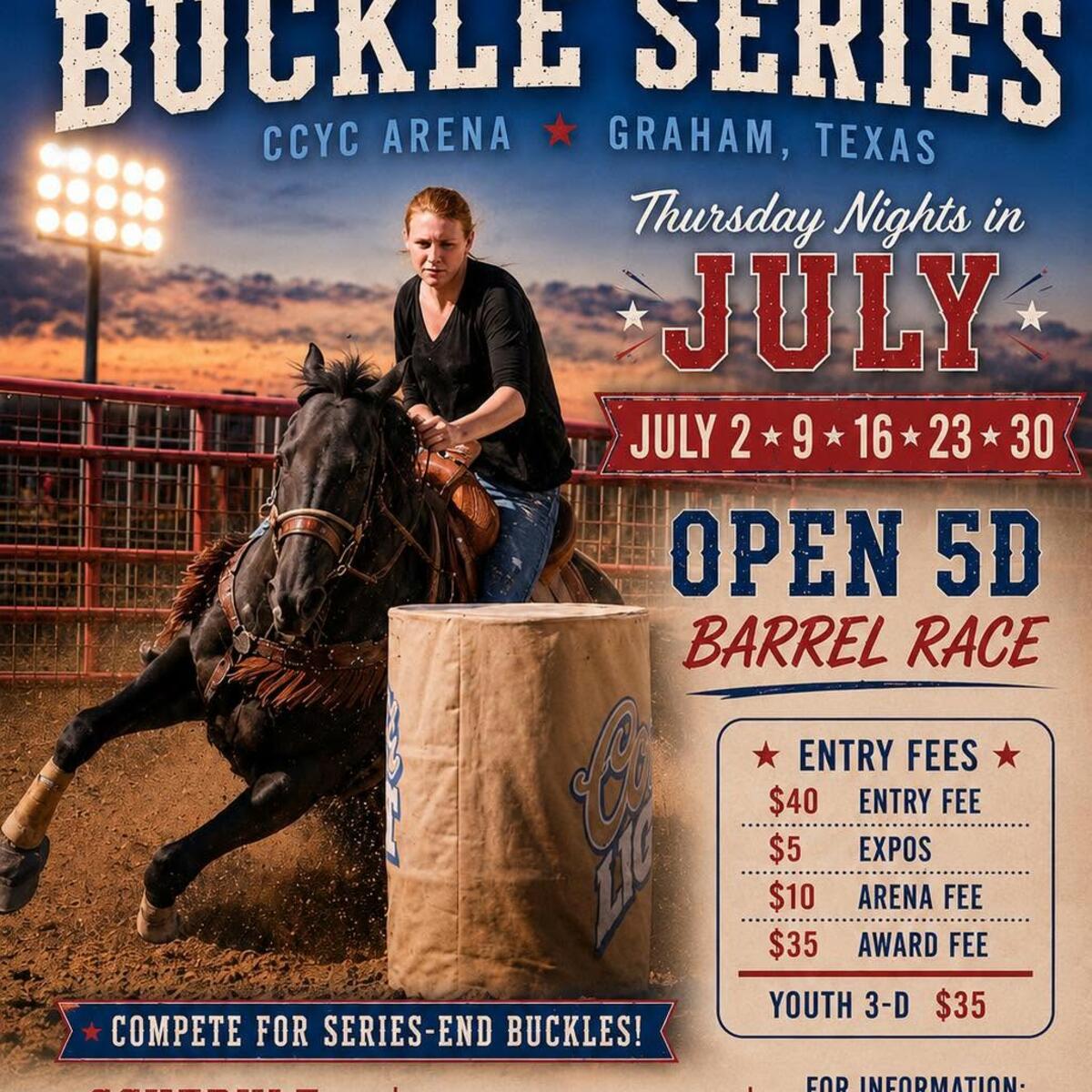 Graham Night Moves Buckle Series #4