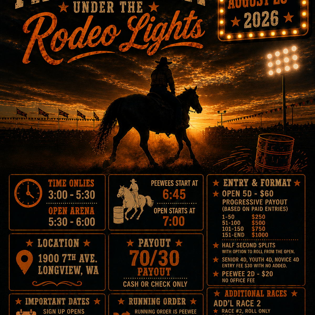 Friday Night Under the Rodeo Lights