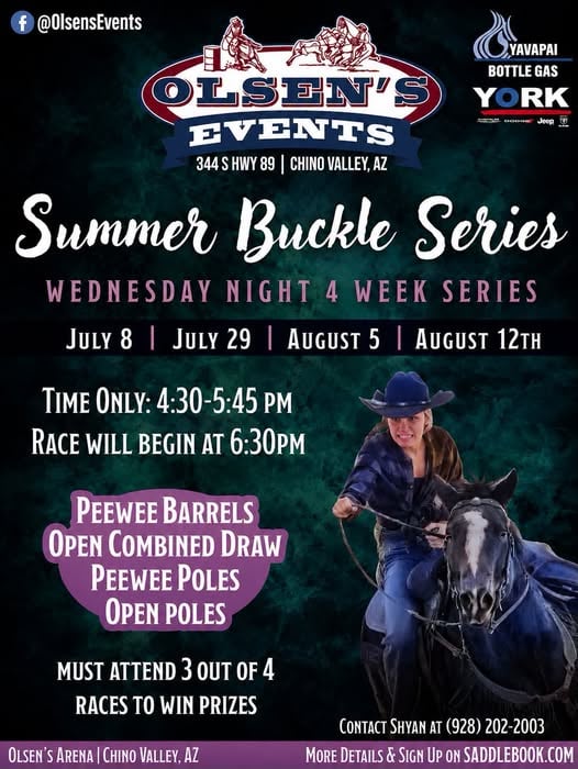 Olsen's Events Summer Buckle Series