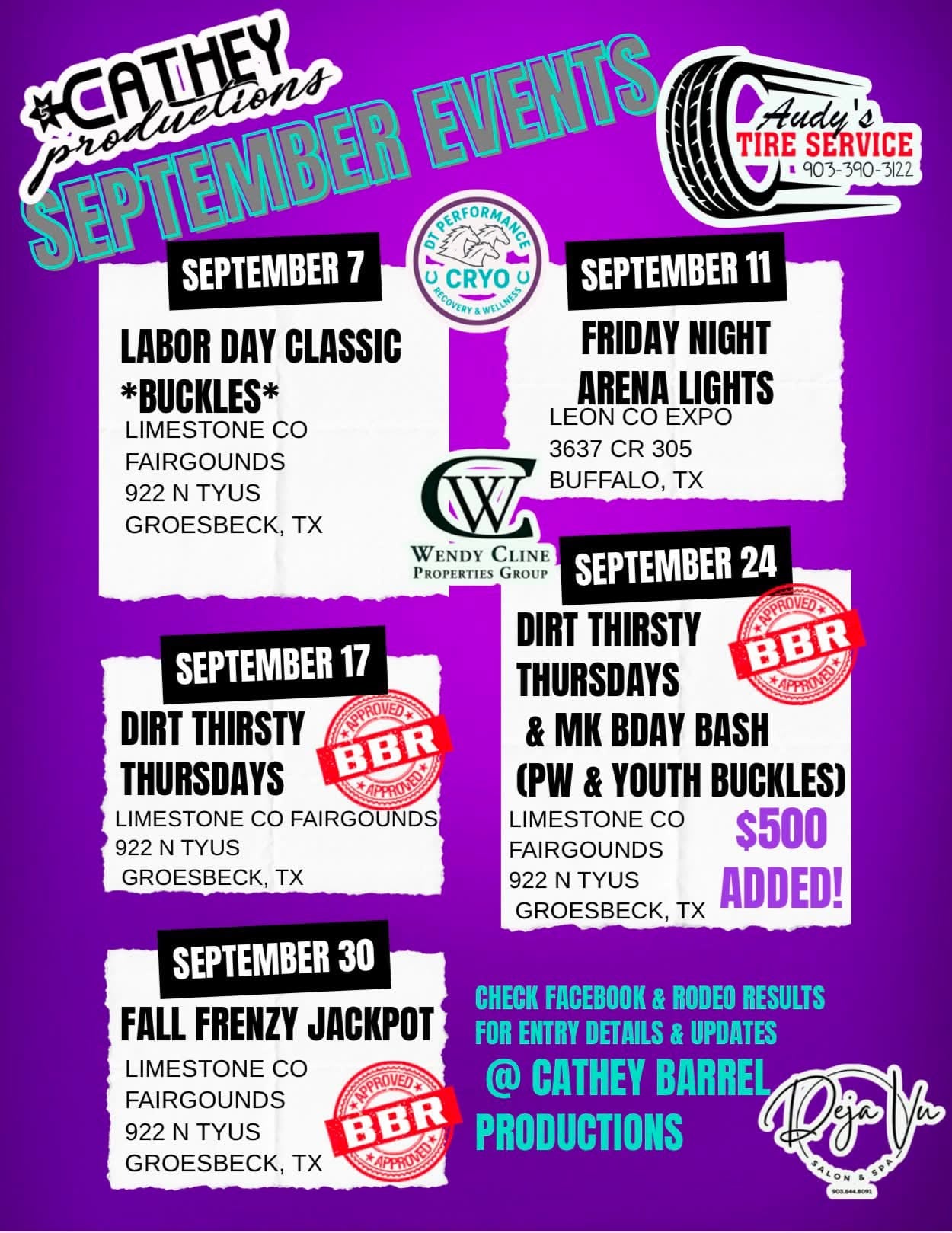 Cathy Productions Fall Frenzy