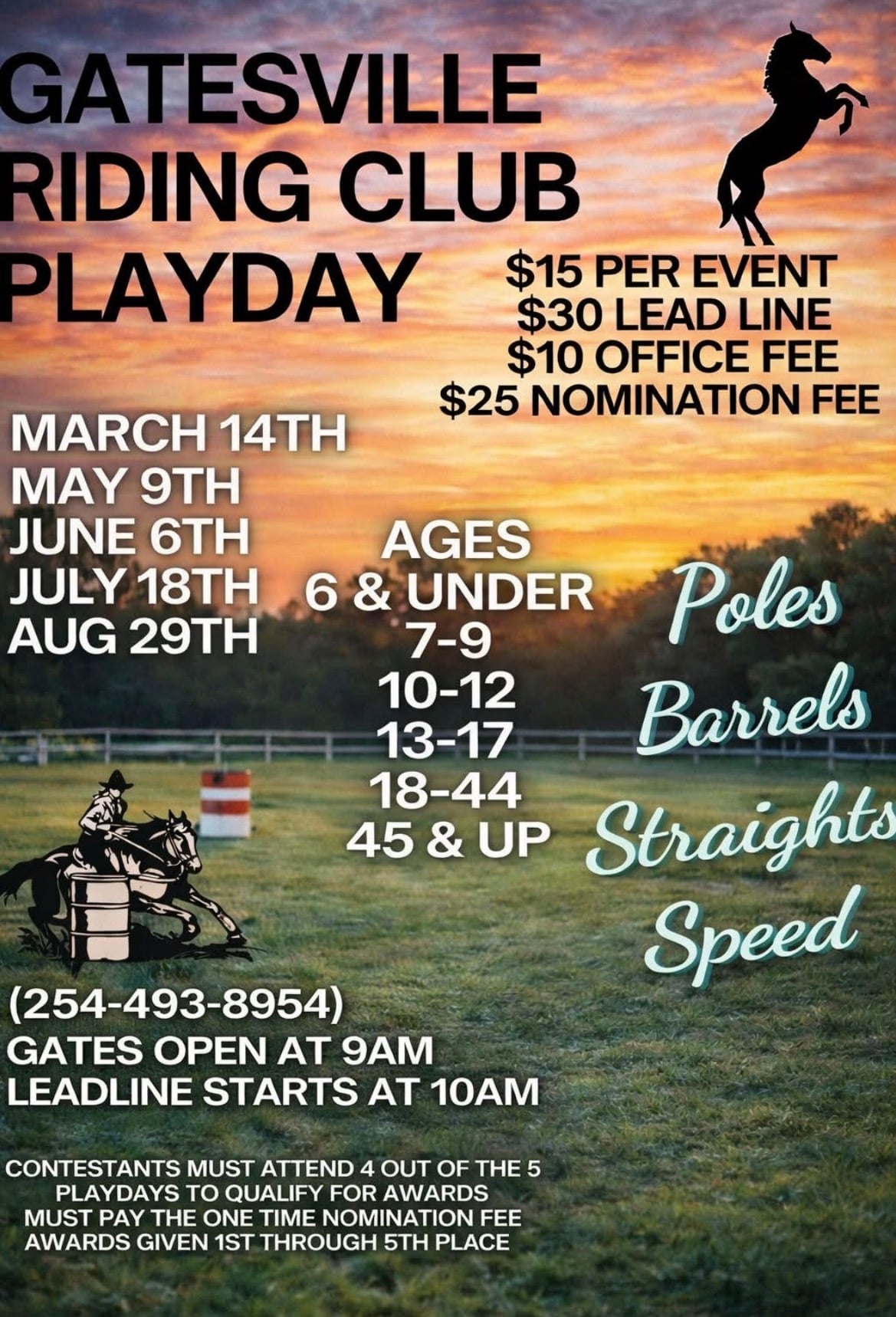 Gatesville Riding Club Playday