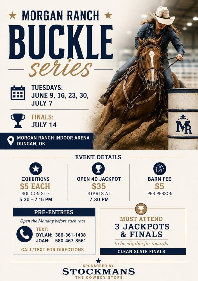 Morgan Ranch Buckle Series