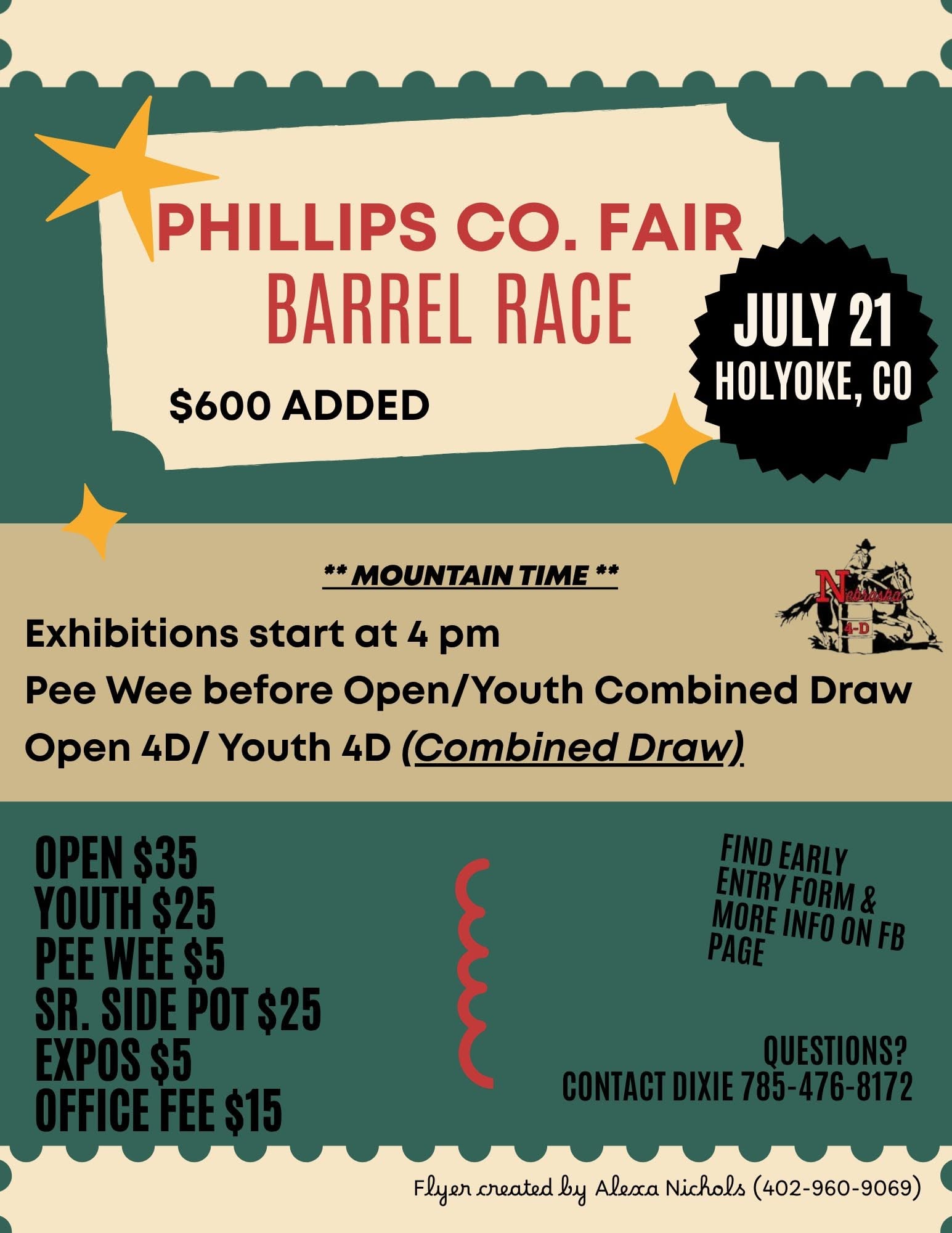 Phillips Co Fair Barrel Race