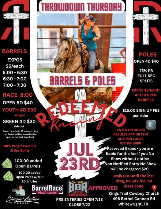 Throwdown Thursday Barrels & Poles