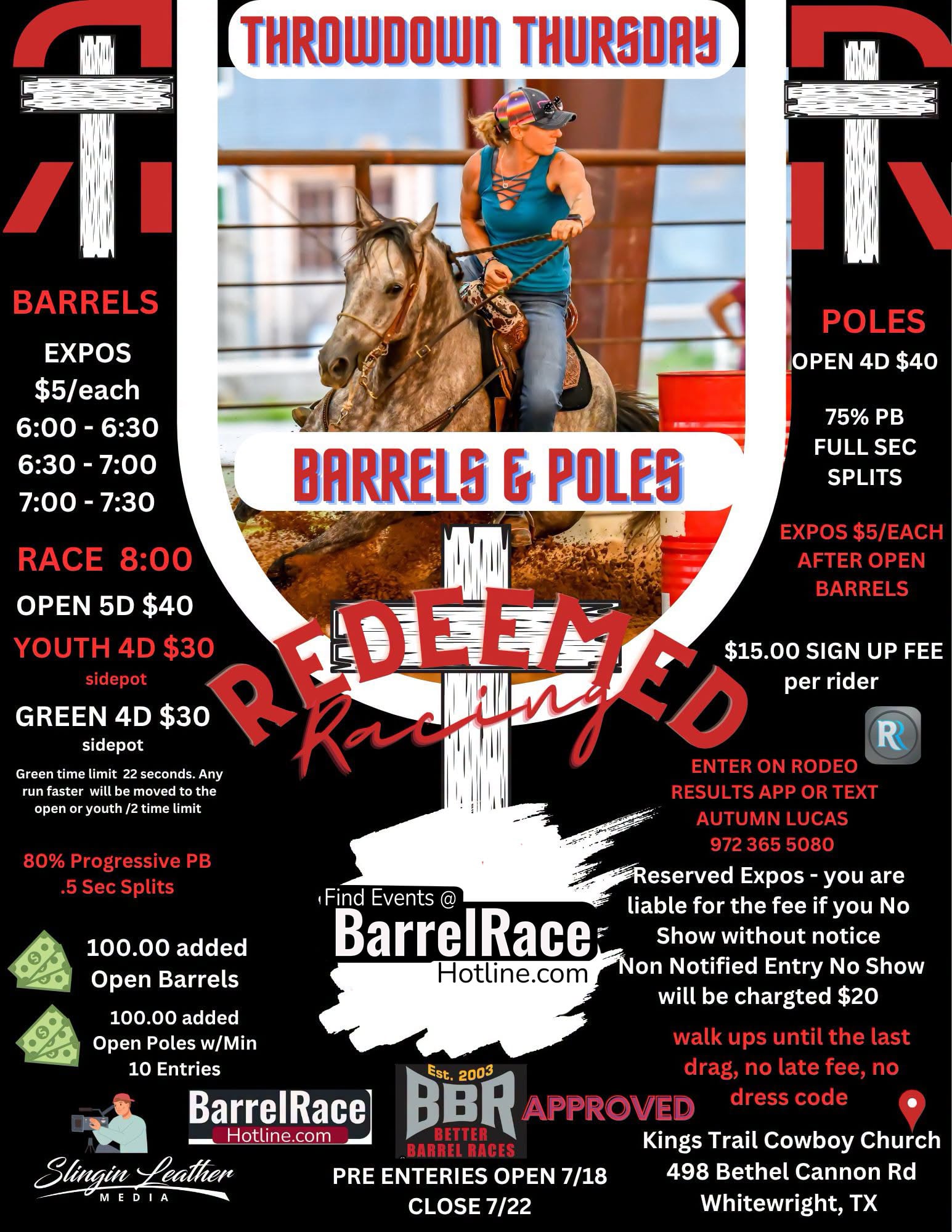 Throwdown Thursdays |  Barrels & Poles
