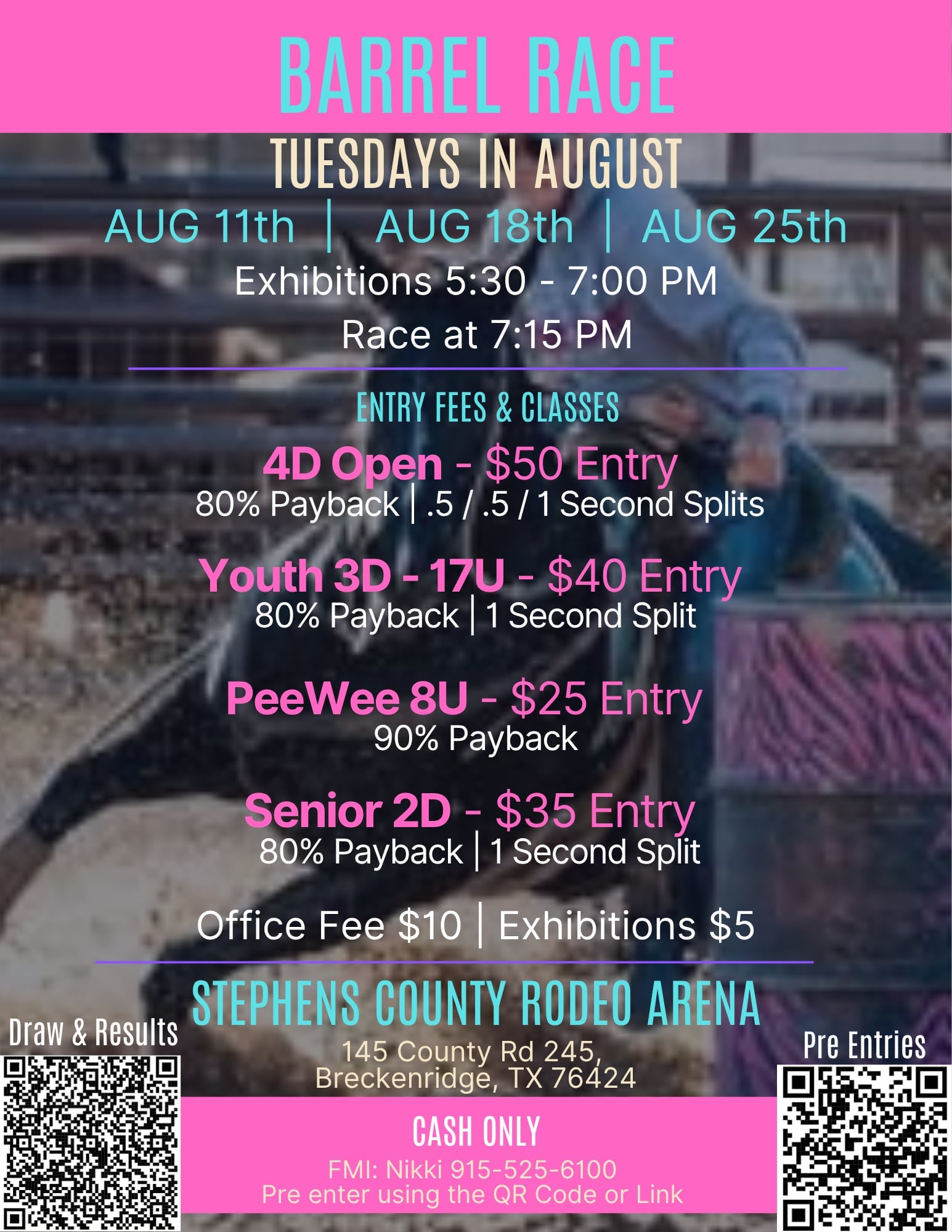 TUESDAYS IN AUGUST