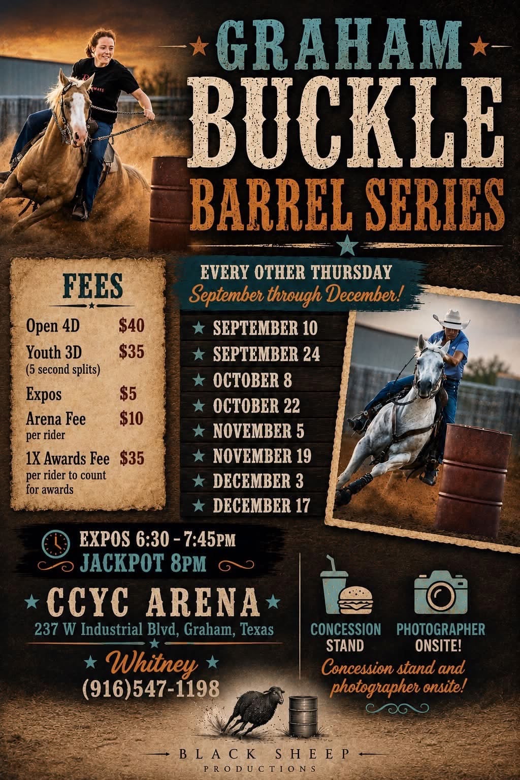 GRAHAM BUCKLE BARREL SERIES flyer