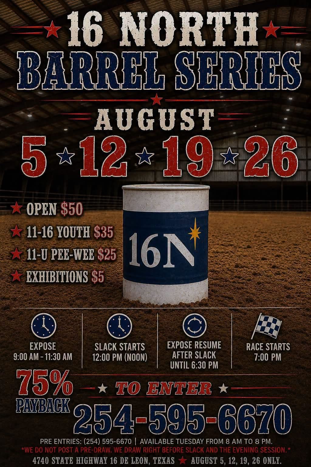 16 NORTH BARREL SERIES