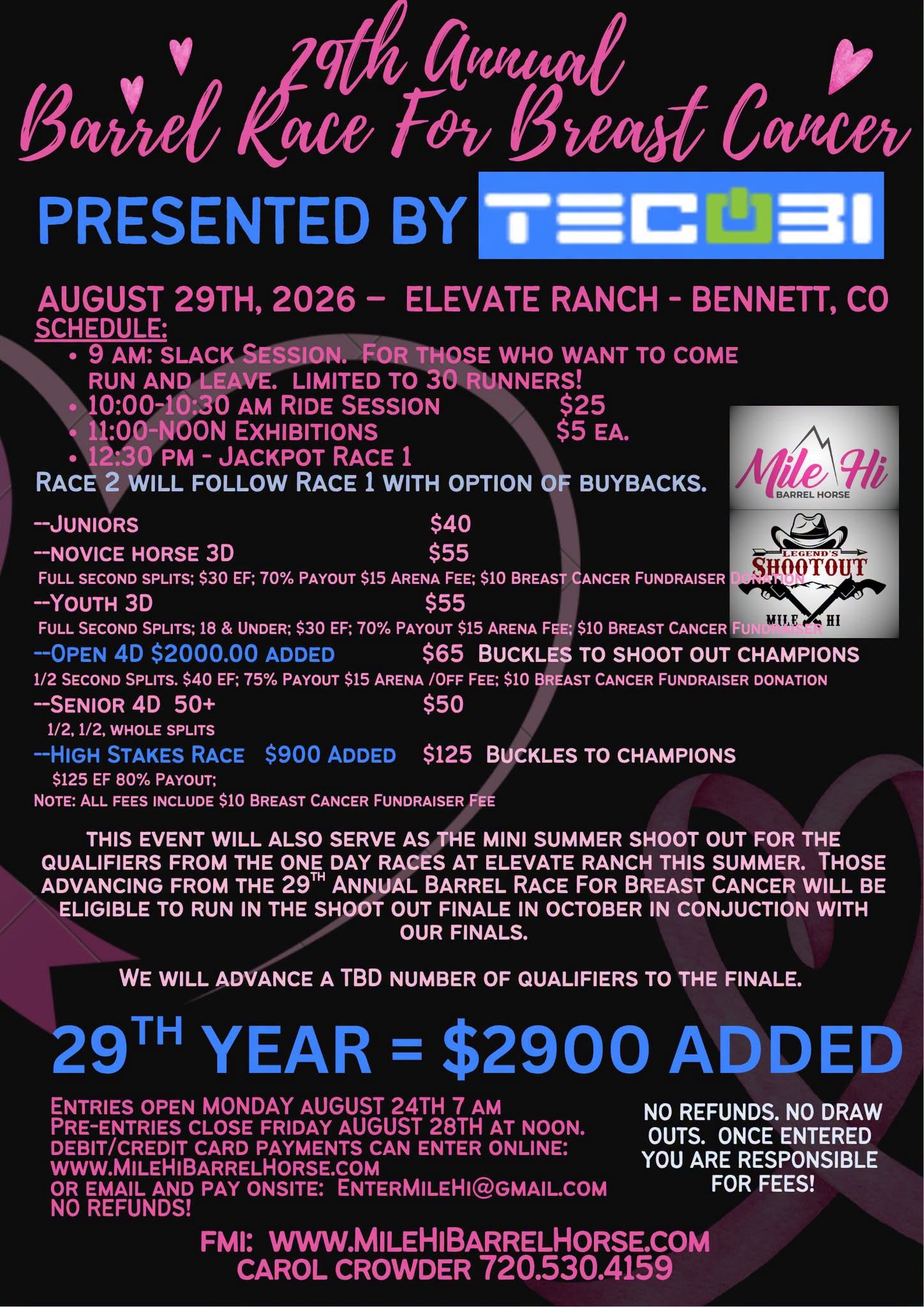 29th Annual Barrel Race for Breast Cancer