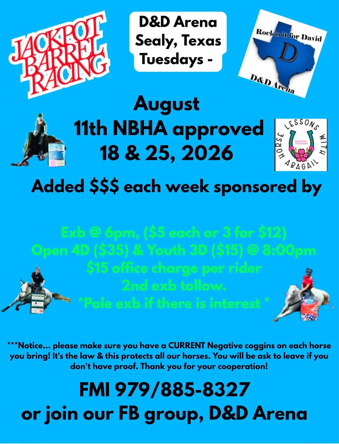 D&D Arena Sealy, Texas Tuesdays