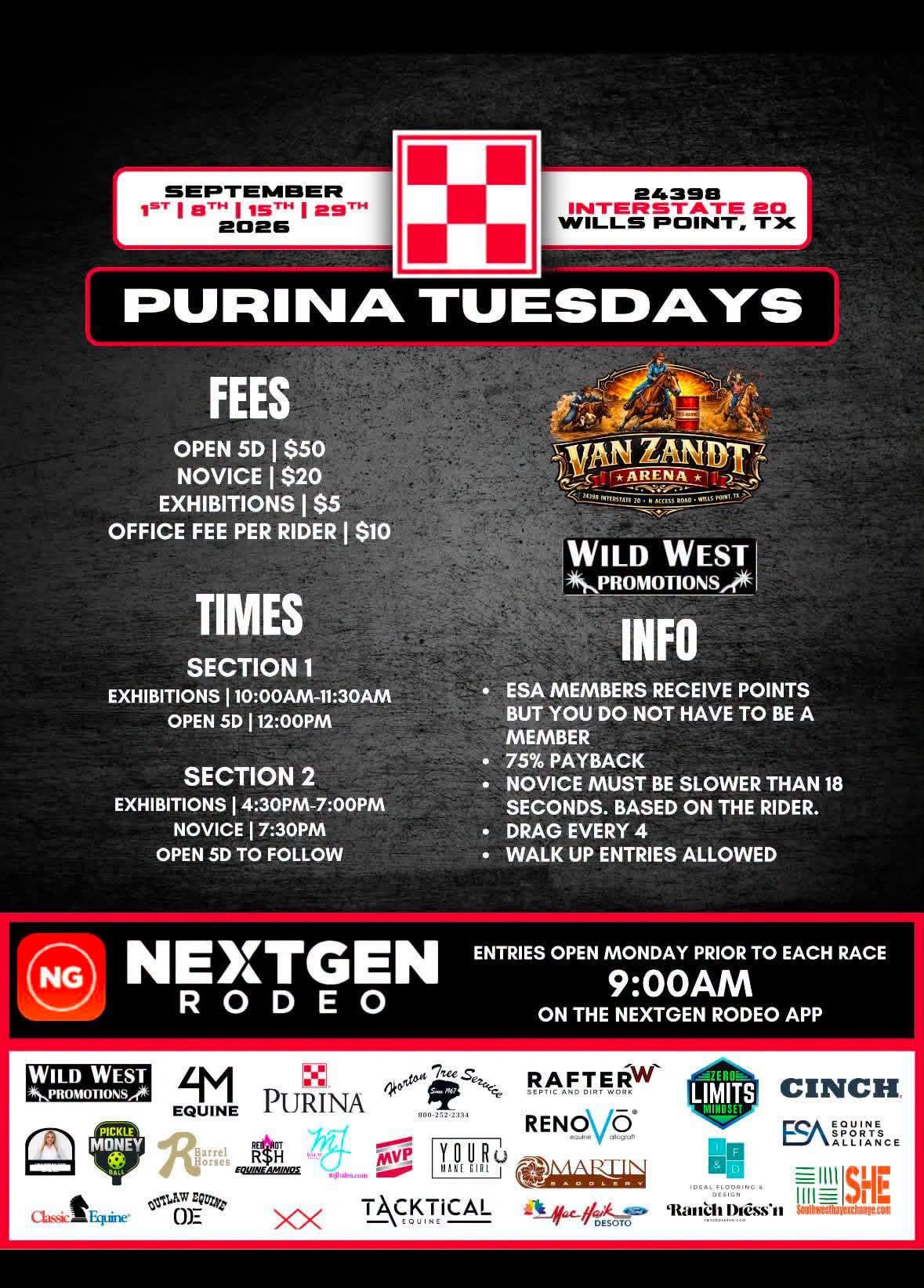Purina Tuesdays flyer