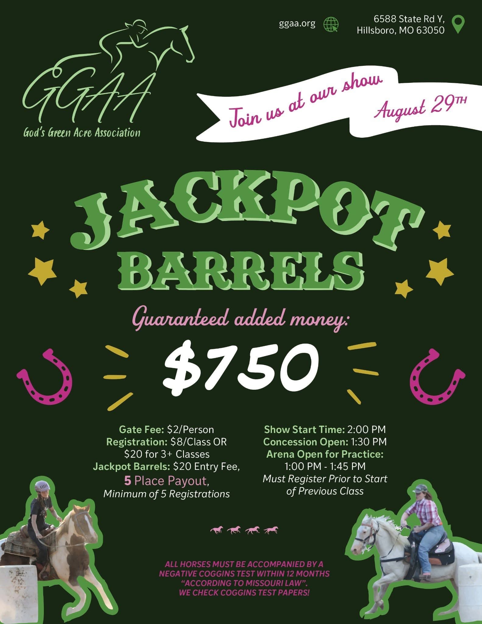 JACKPOT BARRELS