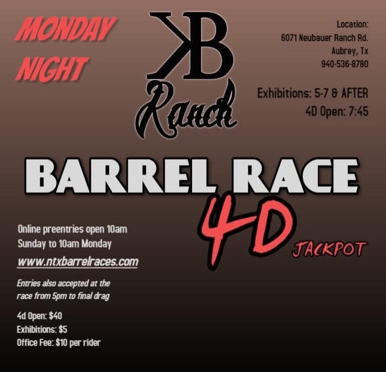 Monday Night Barrel Race