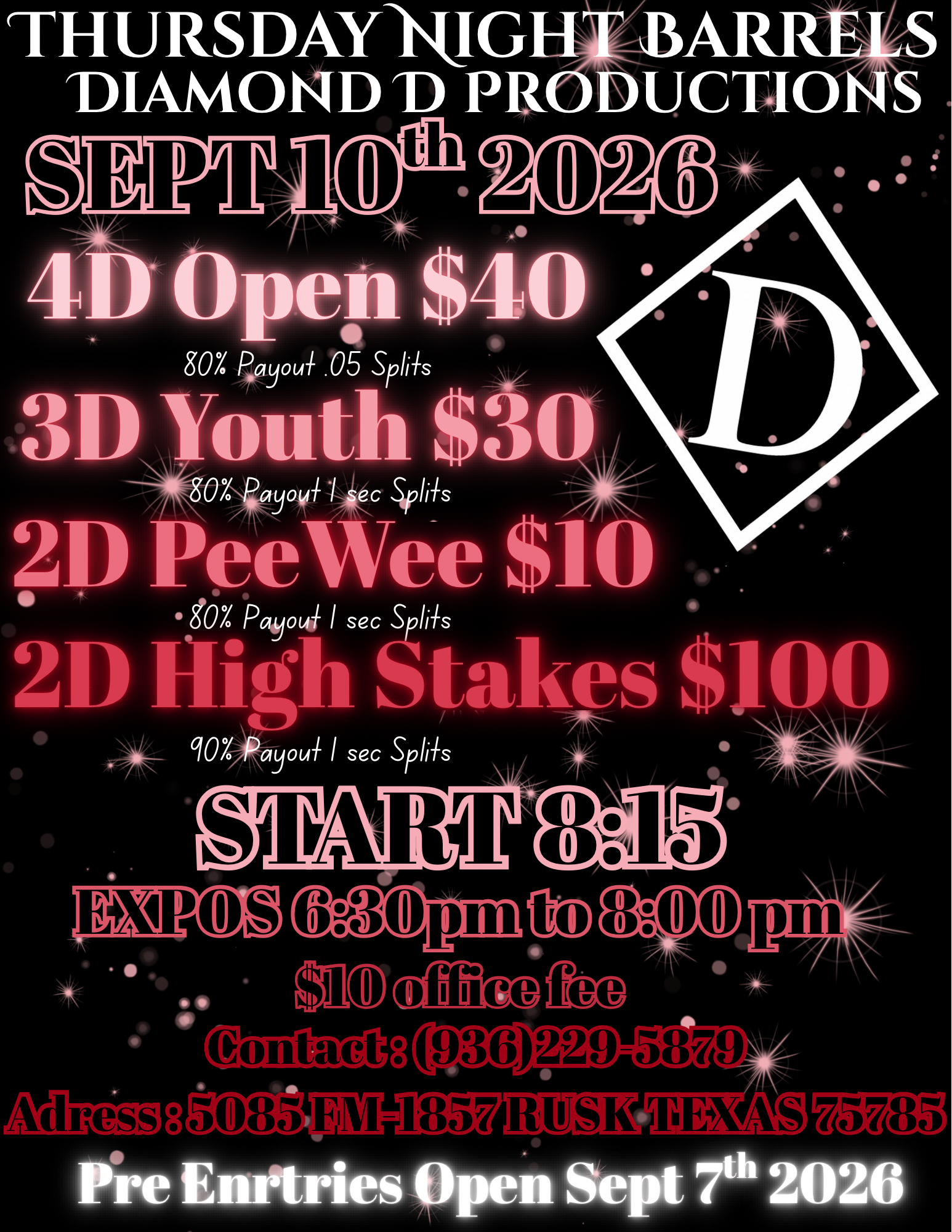 Diamond D Productions flyer