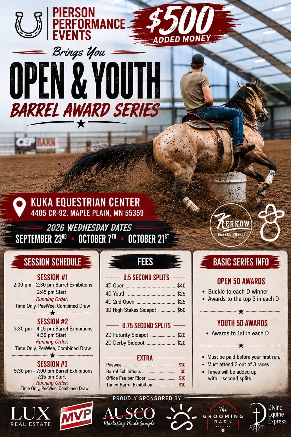 Open & Youth Barrel Award Series