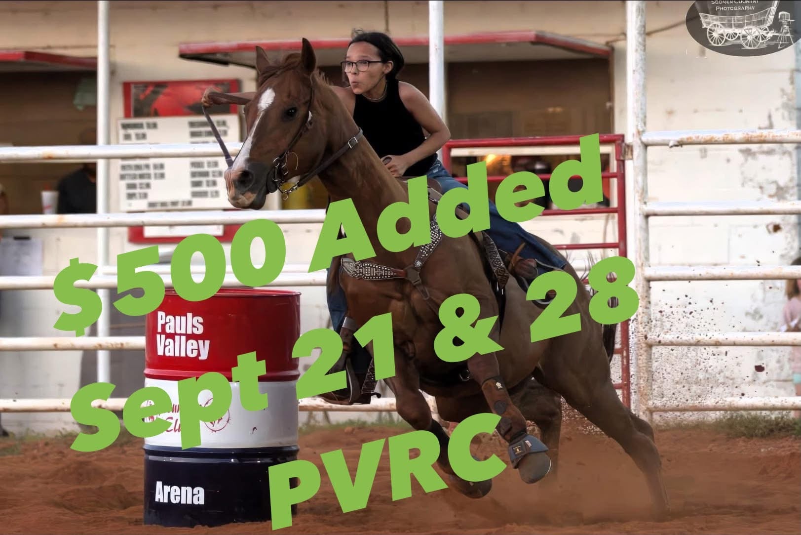 Paul’s Valley Round Up Club Barrel Race