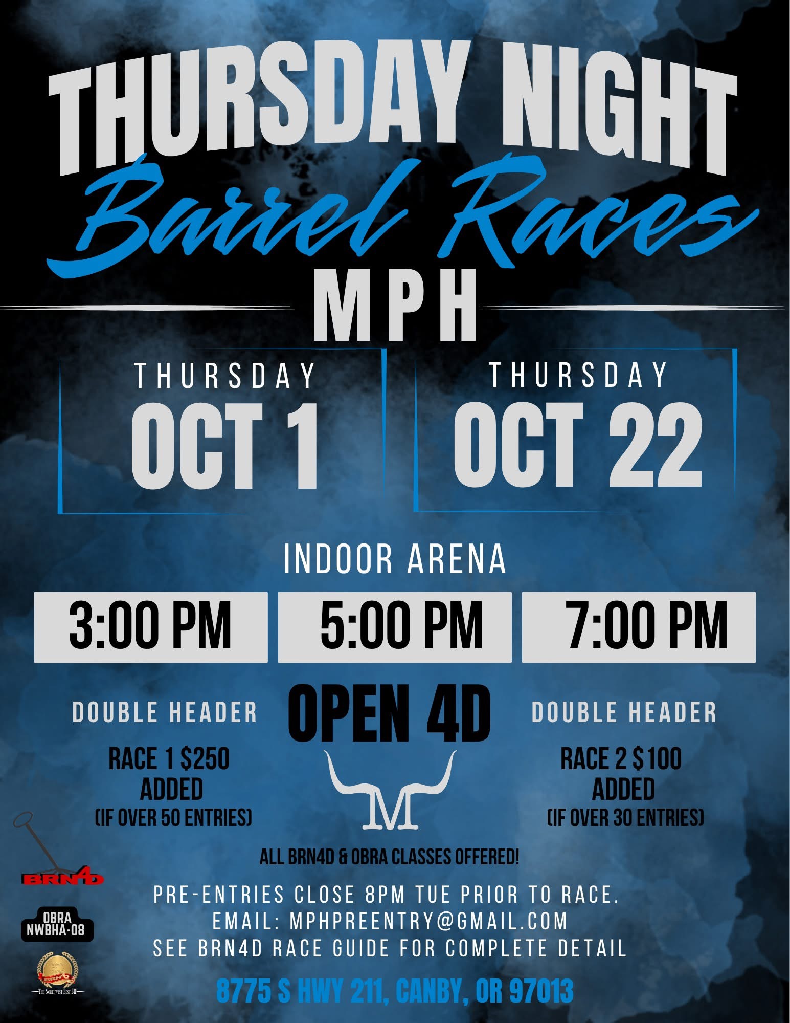 THURSDAY NIGHT BARREL RACES MPH