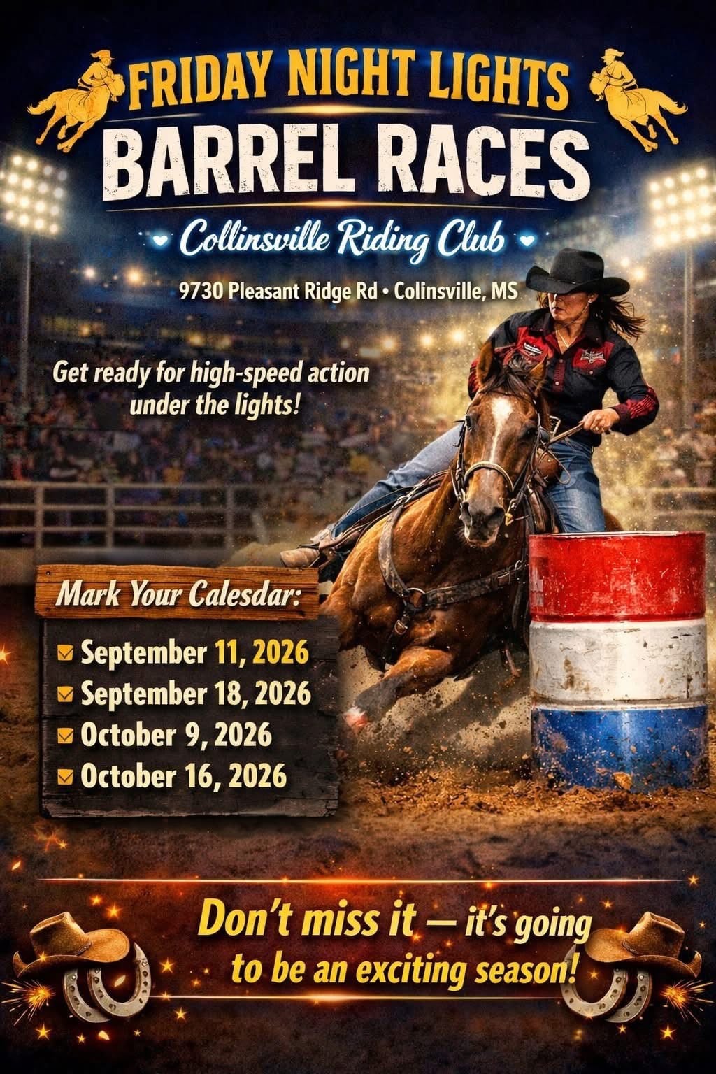 Friday Night Lights flyer