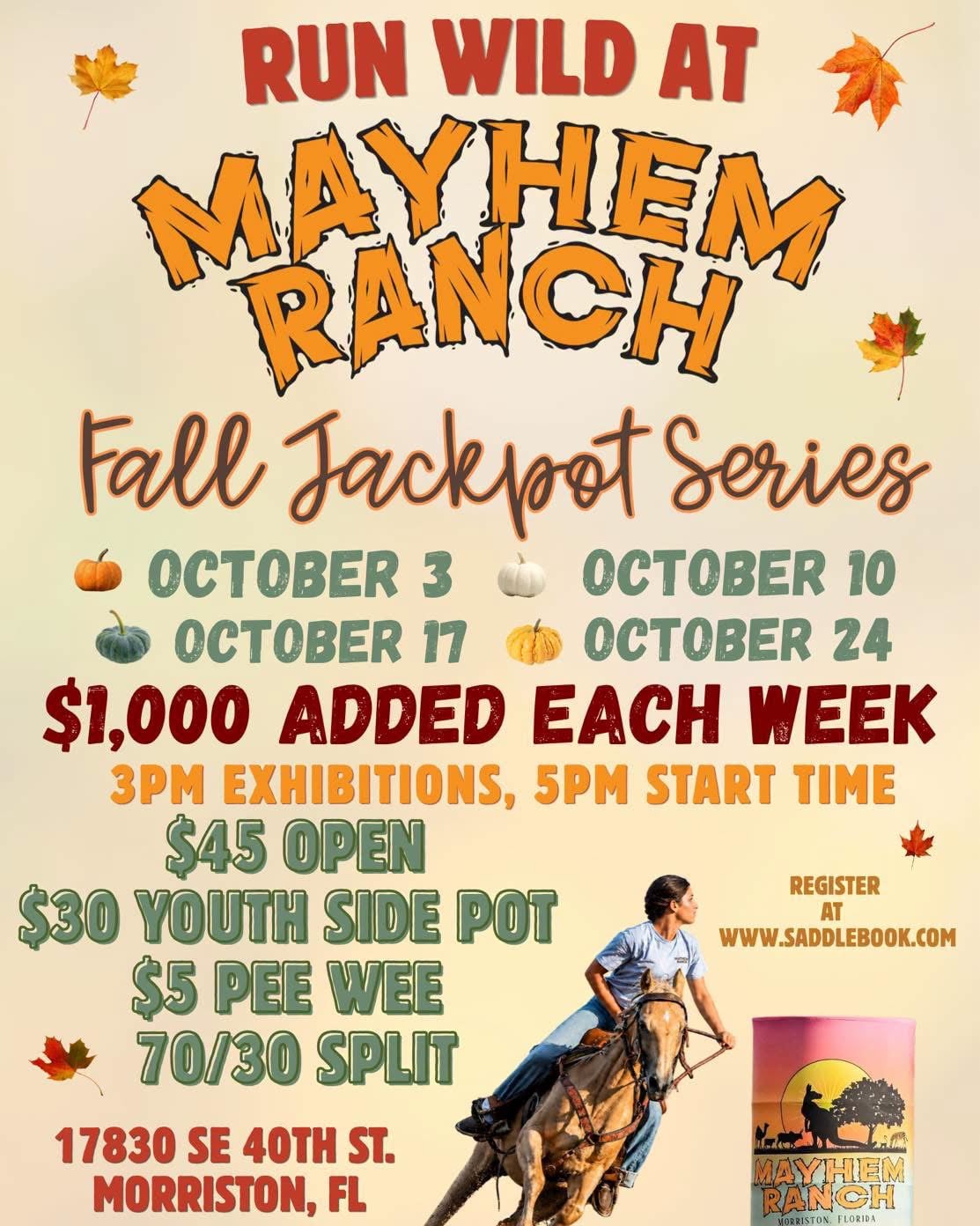 Run Wild at Mayhem Ranch