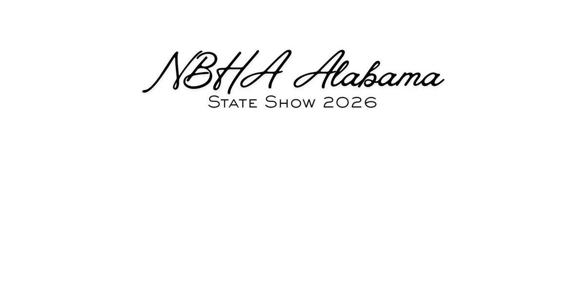 Alabama NBHA State Show 2026