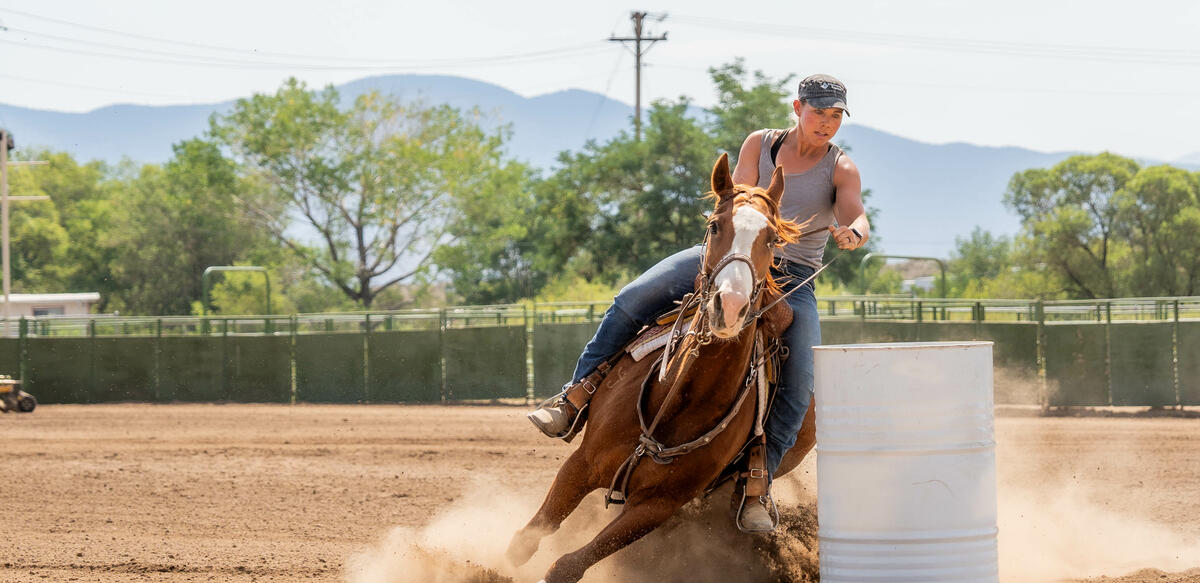 Hot August Horsepower - Dare to Run Barrel Race