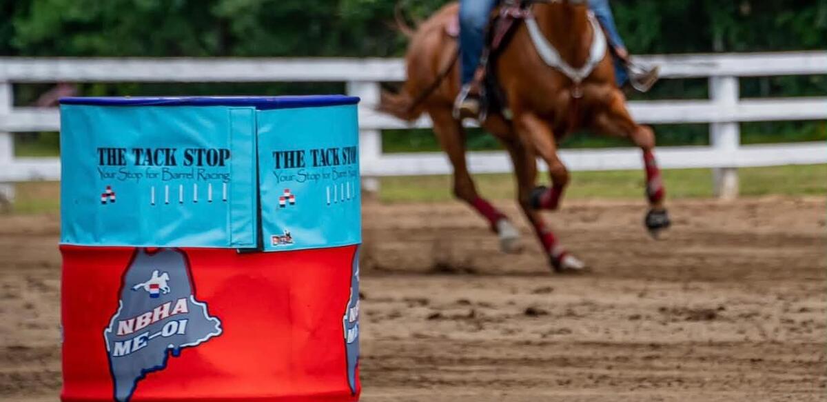 SEACOAST RV's ME01 NBHA Barrel Race @ Hollis $500 ADDED MINIMUM flyer