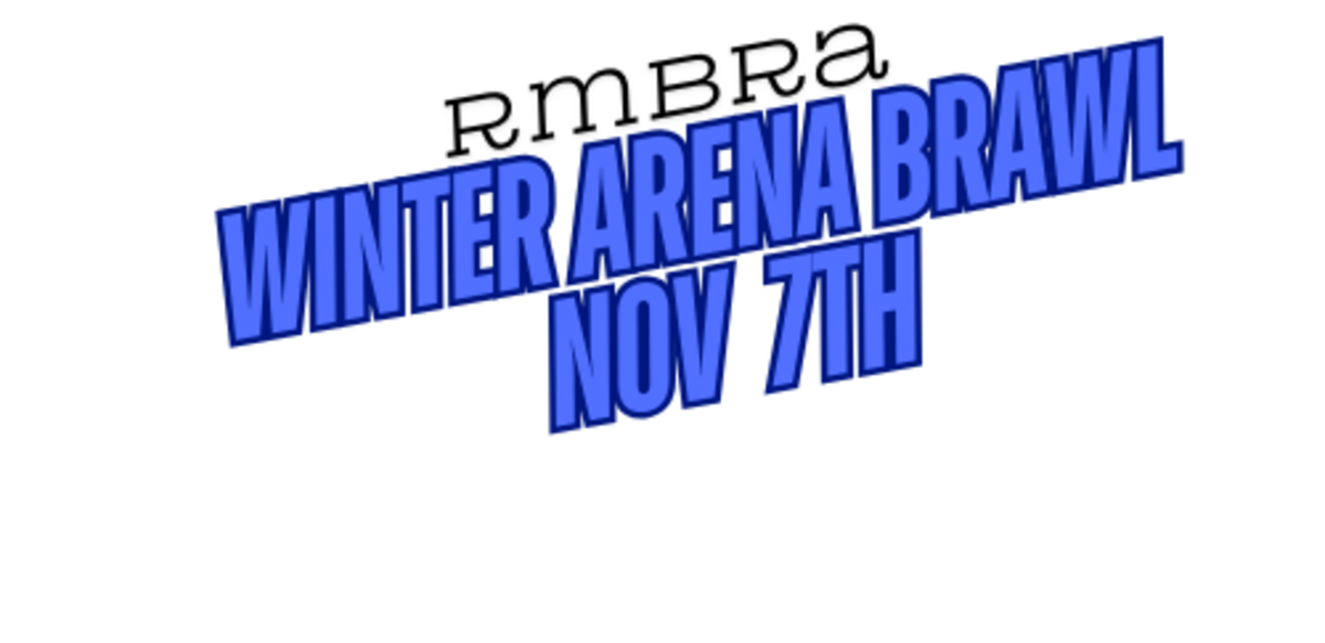 RMBRA 2026 Winter Arena Brawl November 7TH flyer