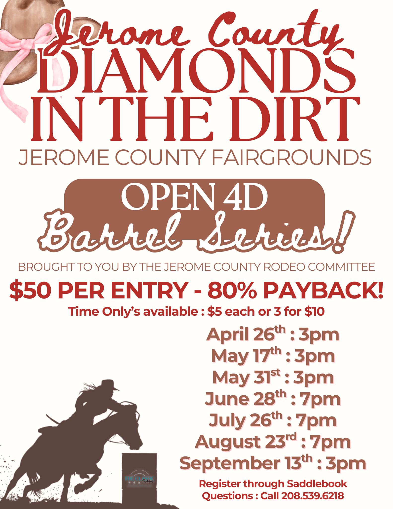 Jerome County Diamonds in the Dirt - July 26th