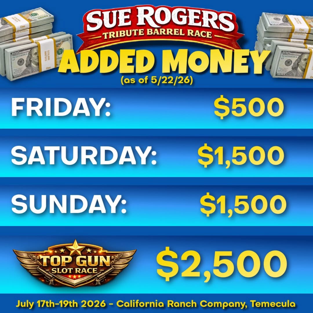 2026 Sue Rogers Tribute Barrel Race