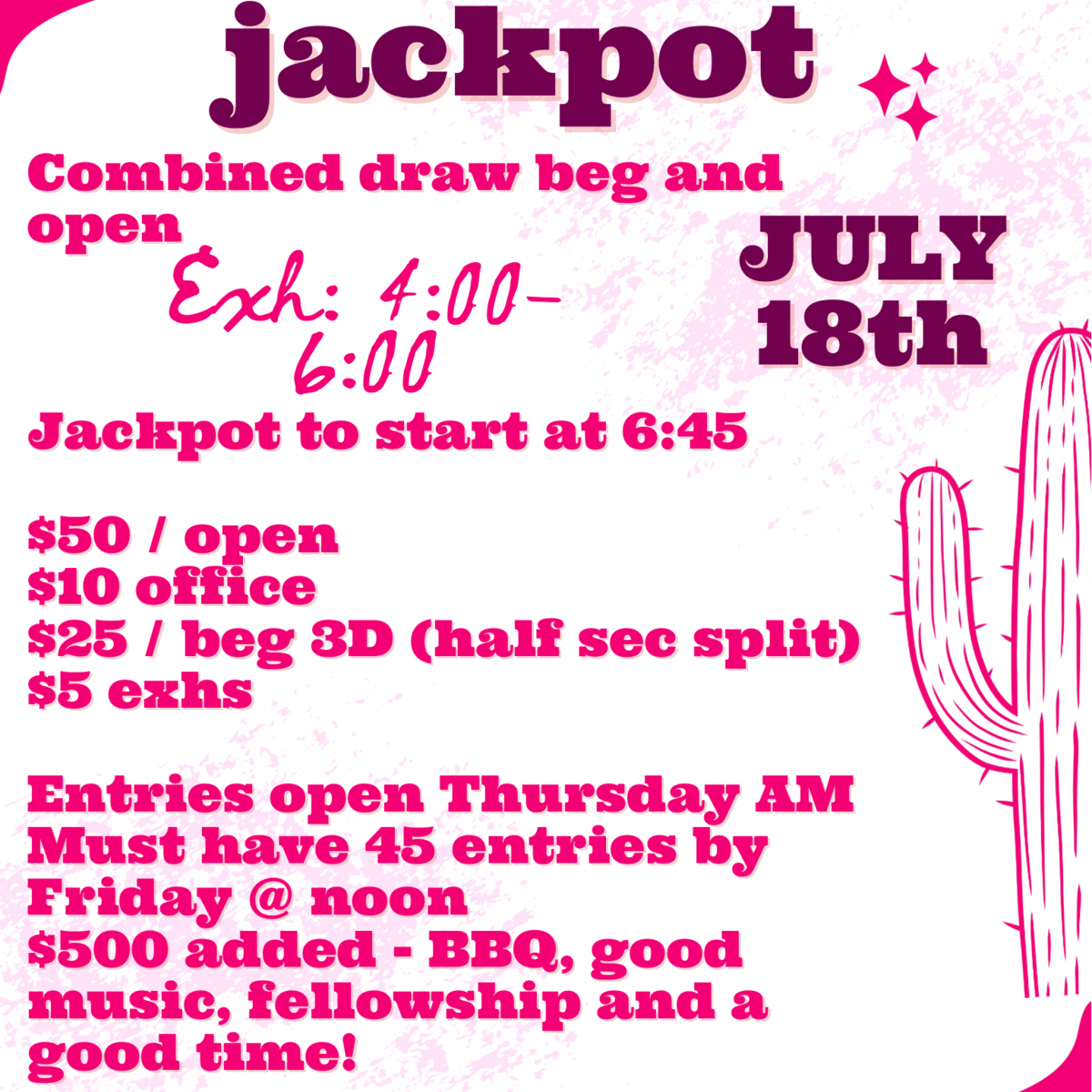 RAF open 4D Jackpot