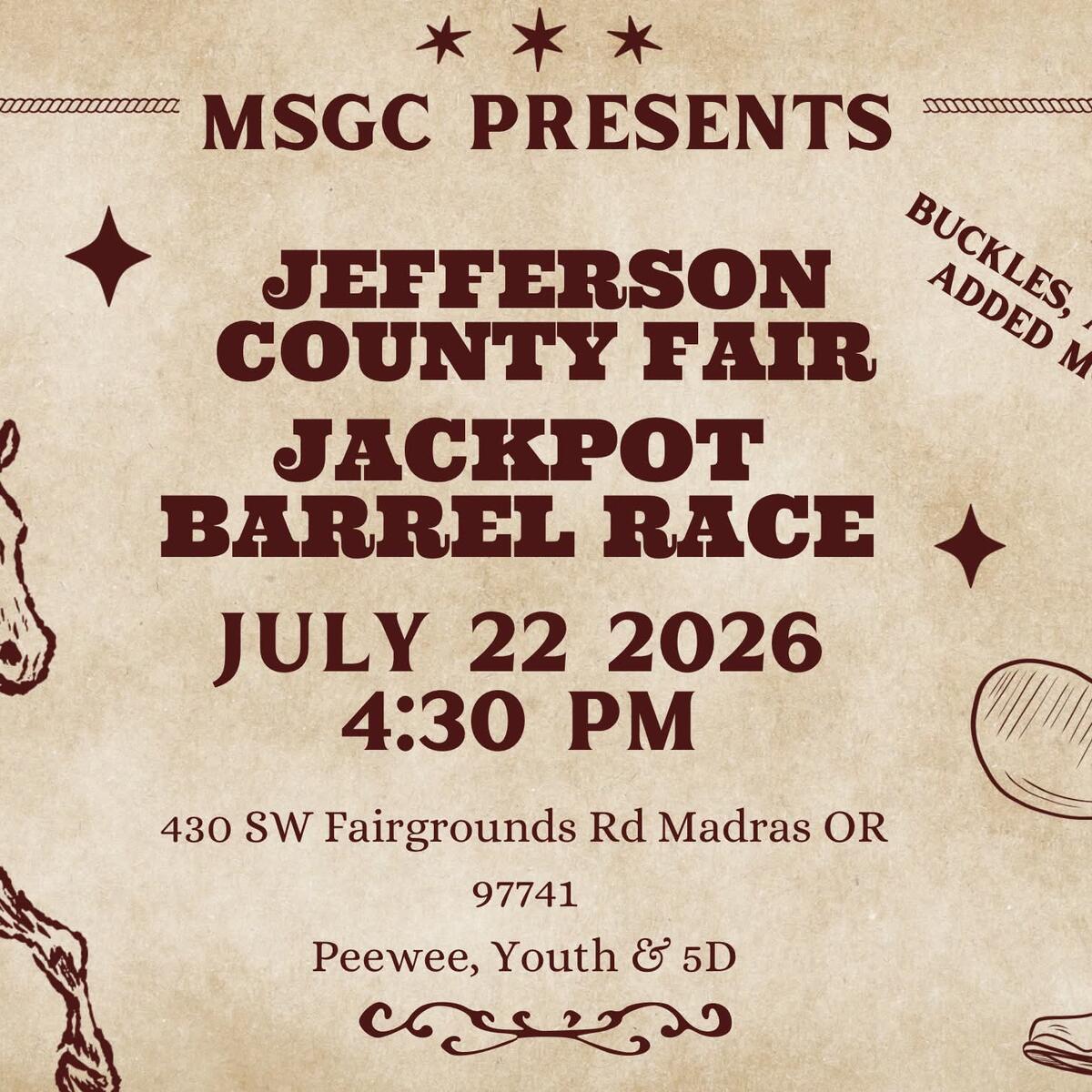 MSGC Jefferson County Fair Race