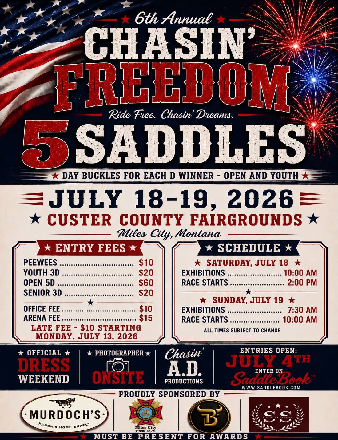 6th Annual Chasin' Freedom