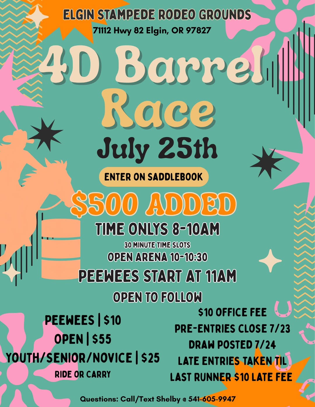 ESBC - 4D Barrel Race