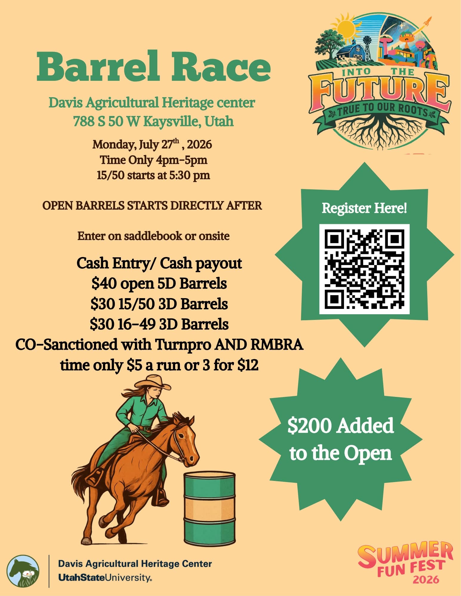 Summer Fun Fest Barrel Race