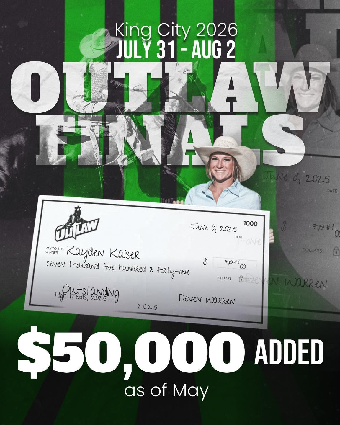 2026 OUTLAW BARREL RACES FINALS