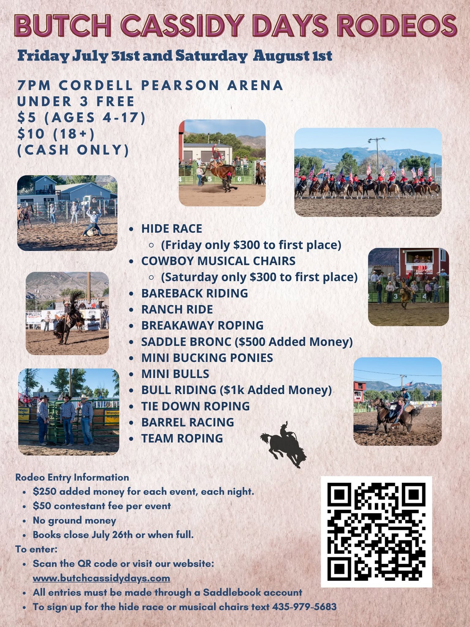 Piute County Fair BUTCH CASSIDY DAYS RODEOS