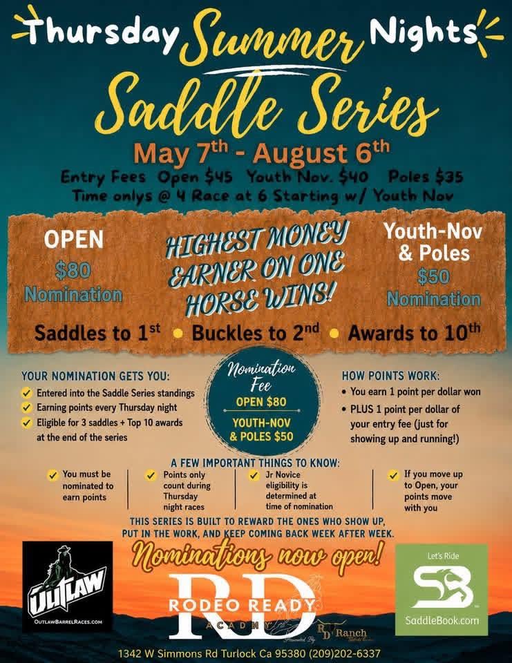 Rodeo Ready Academy Summer Saddle Series