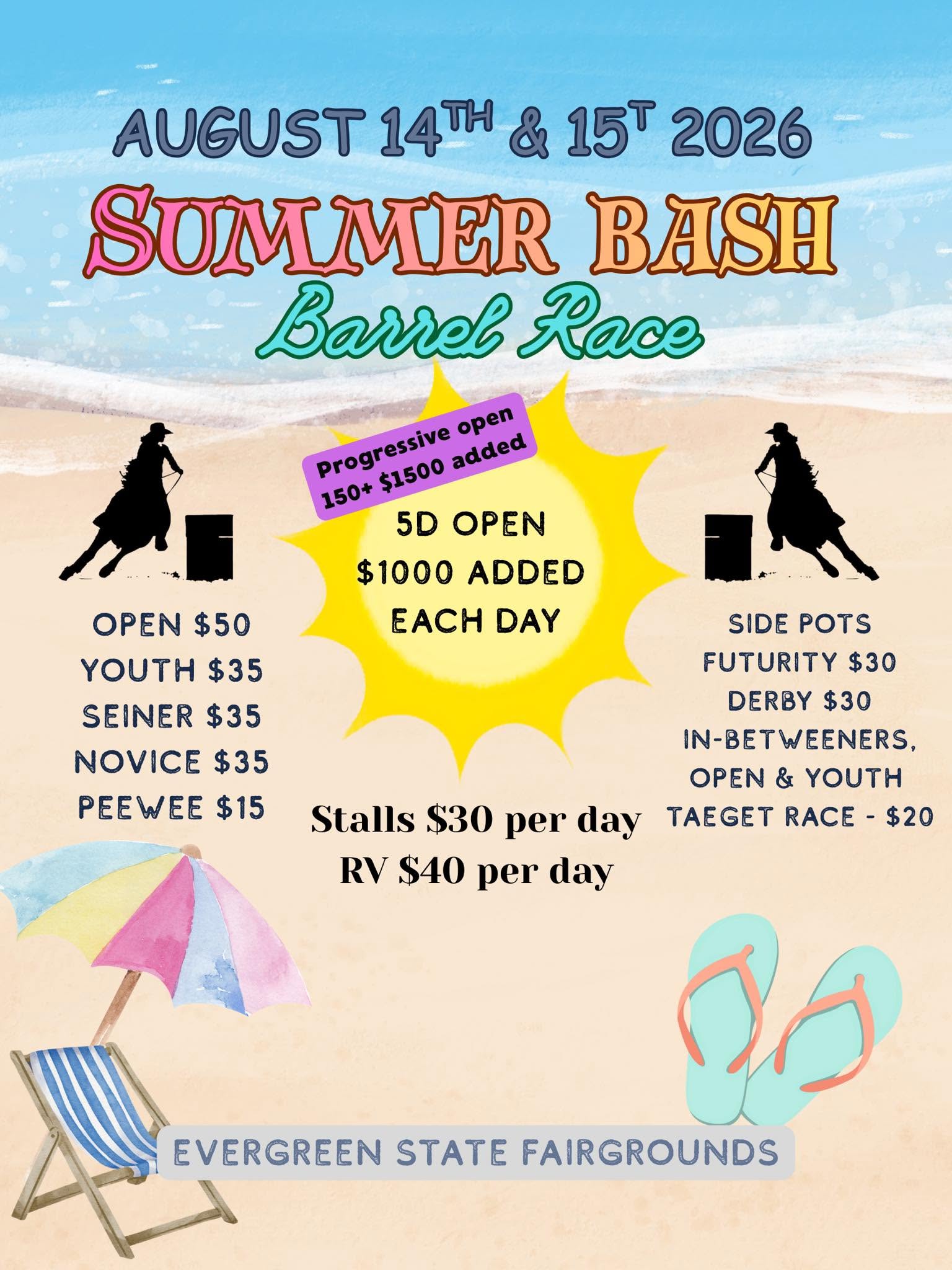 Summer Bash Barrel Race