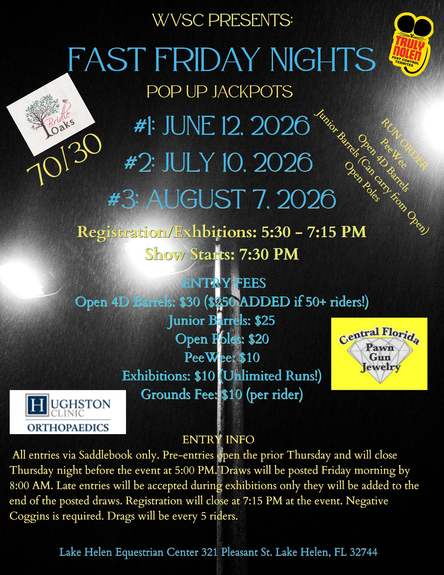 WVSC's Fast Friday Nights: August Pop Up Jackpot