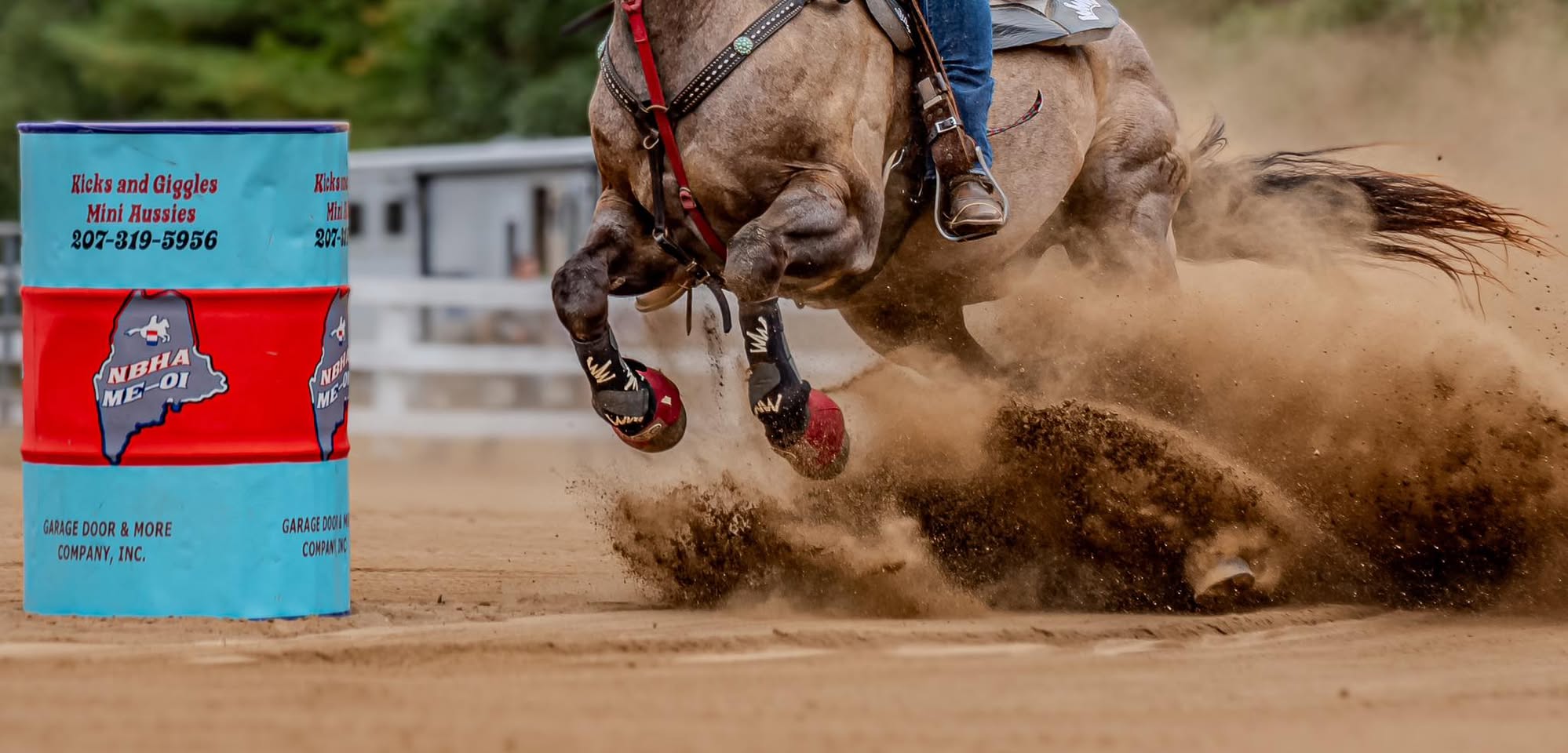 ME01 NBHA Barrel Race @ Andwemet Farm $500 ADDED MINIMUM