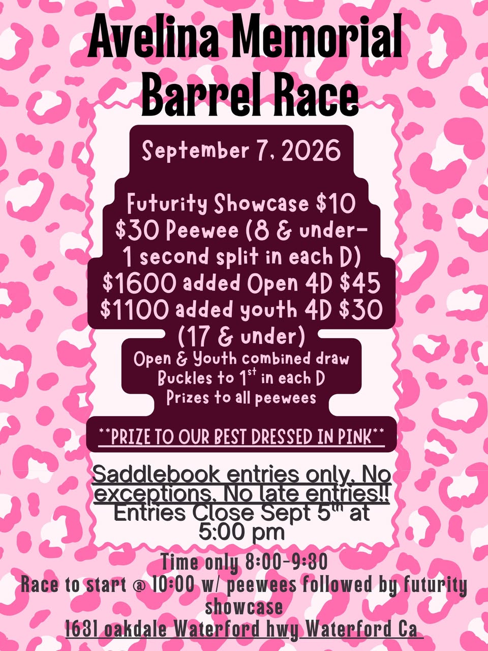 Avelina Memorial Barrel Race
