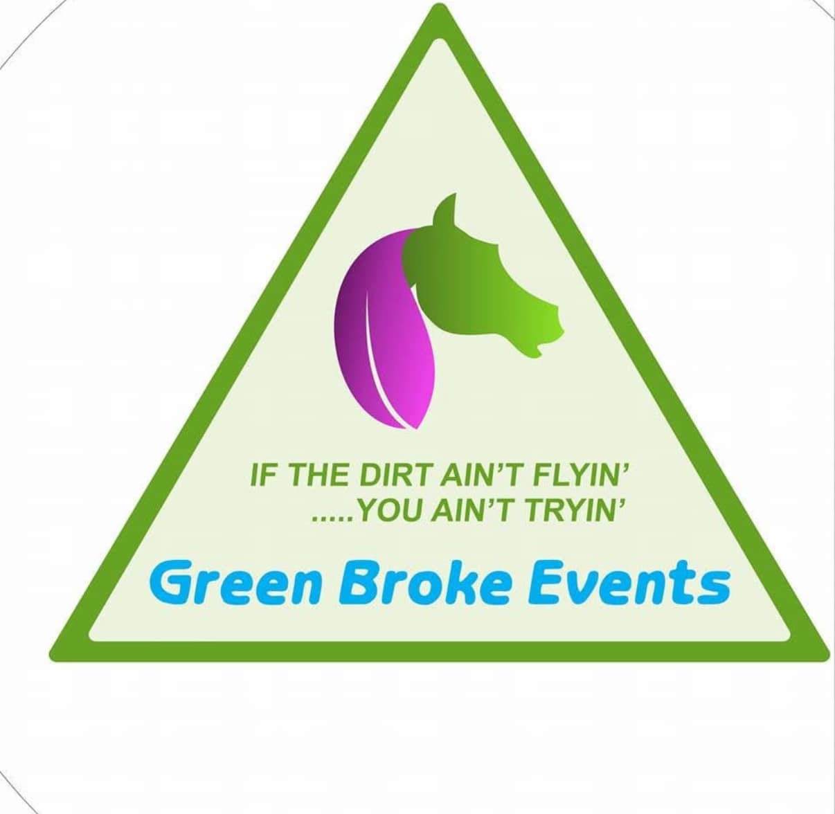 Green Broke Events Barrel Race $5000 Sidepot TOP SHELF BREEDERS flyer
