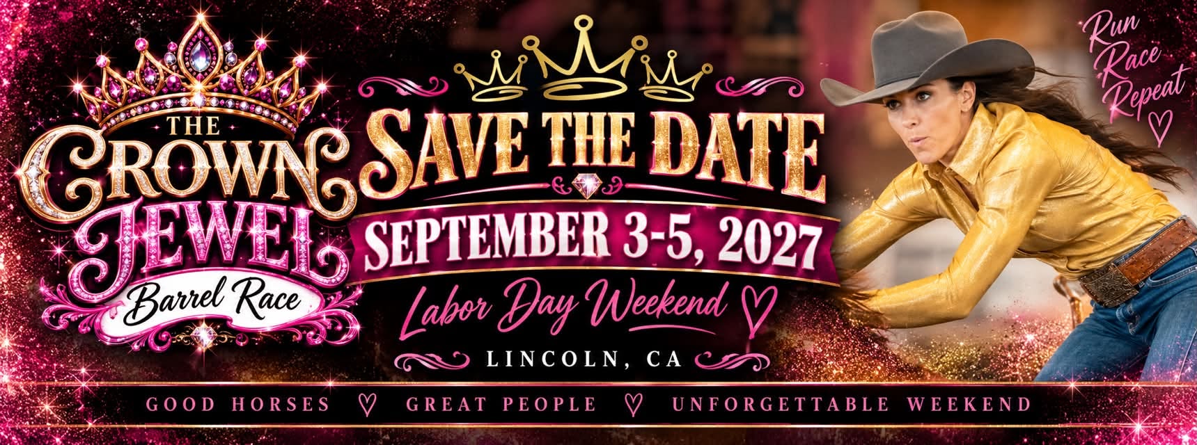 The Crown Jewel Barrel Race flyer