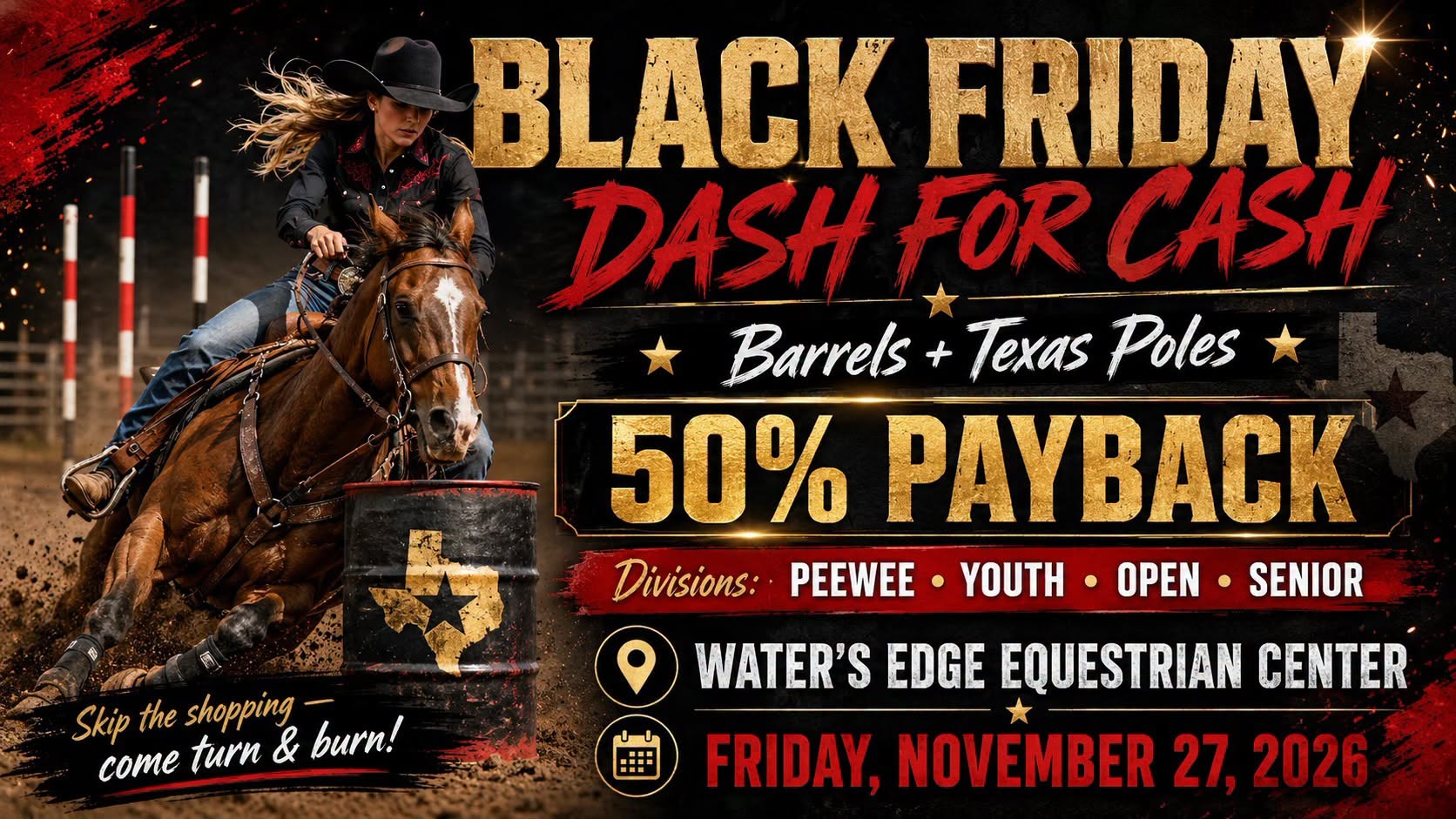 Black Friday Dash for Cash flyer