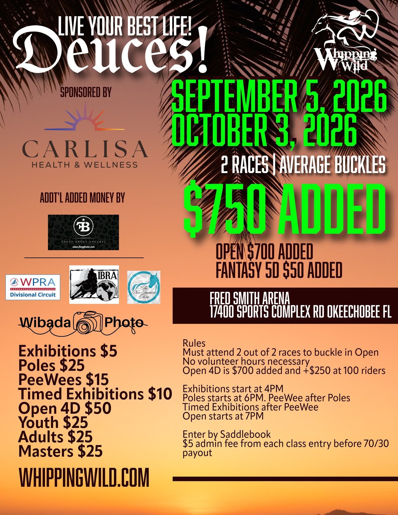 Deuces. Live Your Best Life! flyer